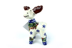 Bunzlau Rendier 9 12 cm klein Kerst